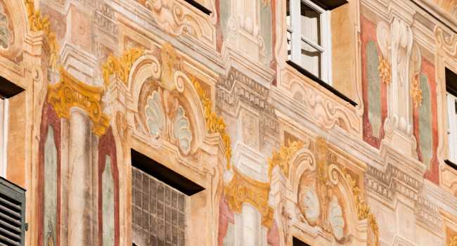 Facciata edificio storico