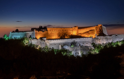 Vista Gavi dall'alto